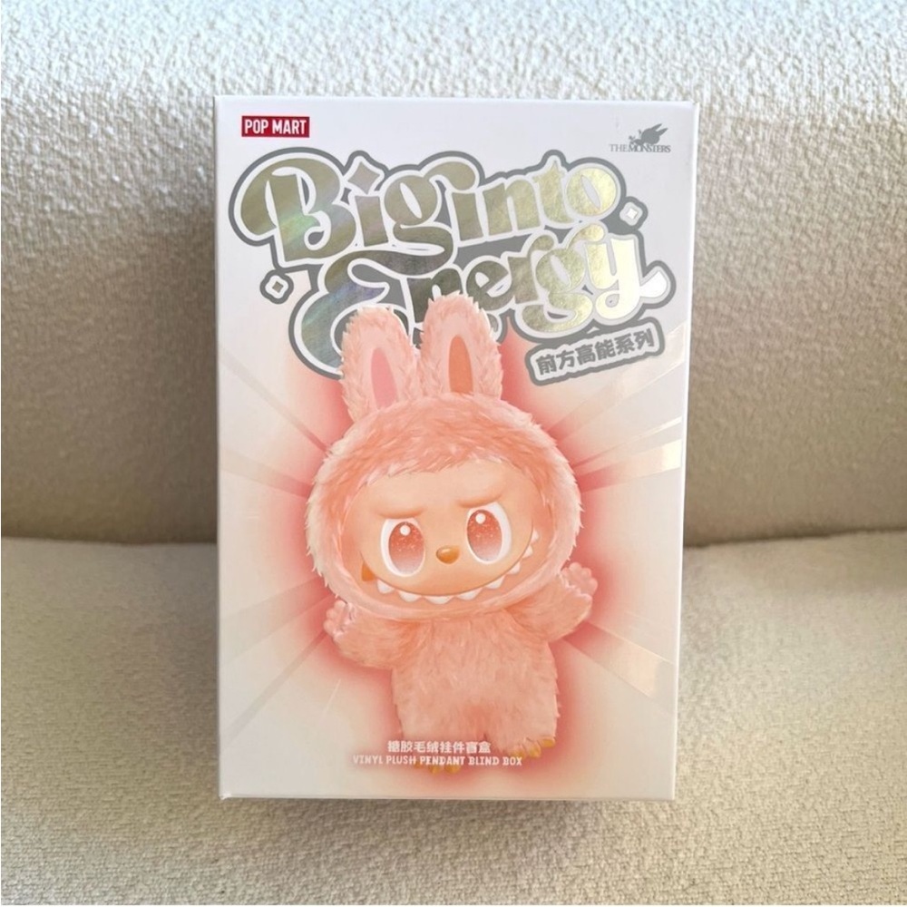 Labubu Big into Energy Series, “Happiness” Peach Plush Blind Box Opened/Resealed - Picture 2 of 5